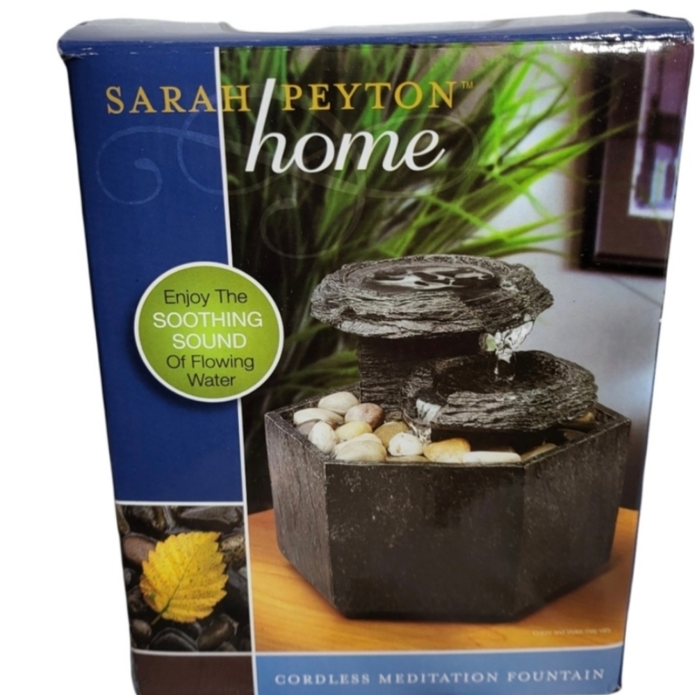SARAH PEYTON HOME cordless meditationfountain